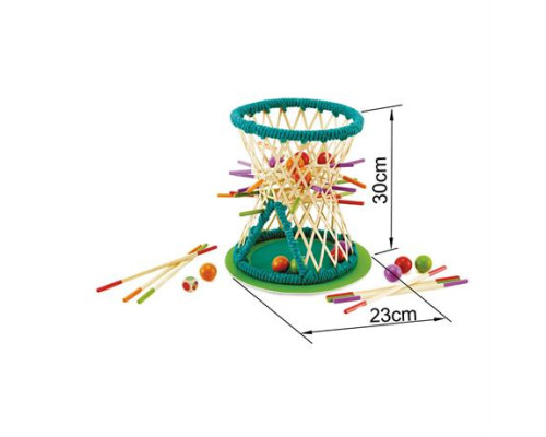 Головоломка з бамбуку Hape Pallina з кульками (E5522)