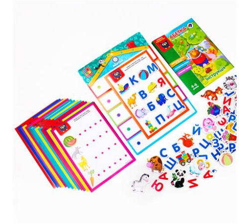 Навчальний набір Vladi Toys Абетка з магнітною дошкою (VT5412-01) Навчальний набір Vladi Toys Абетка з магнітною дошкою (VT5412-01)