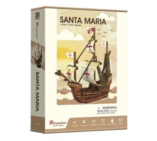 3D пазл CubicFun Санта-Марія (T4031h) 3D пазл CubicFun Санта-Марія (T4031h)