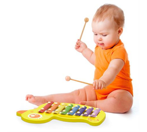 Дитячий ксилофон Viga Toys Каченя (59769) Дитячий ксилофон Viga Toys Каченя (59769)