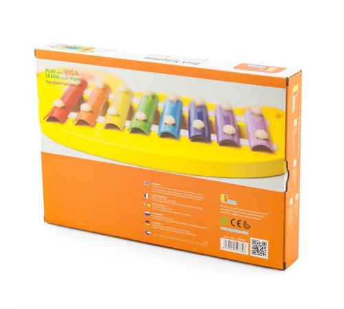 Дитячий ксилофон Viga Toys Каченя (59769) Дитячий ксилофон Viga Toys Каченя (59769)