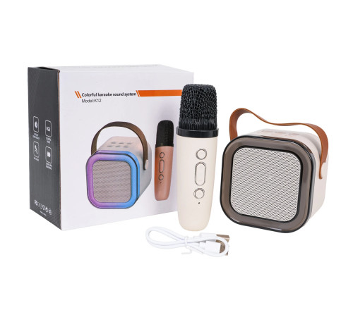 Дитячий караоке мікрофон Ramiz K12 + колонка