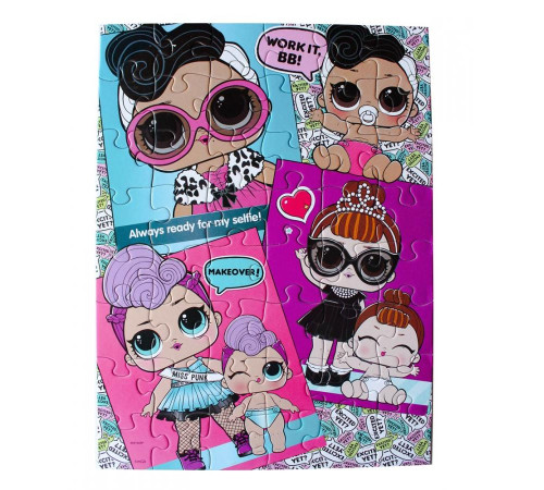 Пазл Spin Master L.O.L. Surprise Розкрий мій секрет 48 ел.