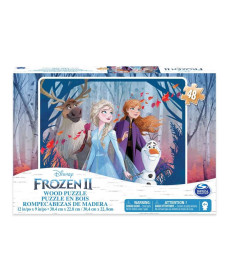 Пазл дерев’яний Spin Master Холодне сердце 2, 20 х 23 см, 48 ел.