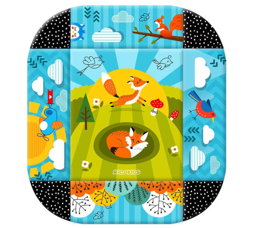 Килимок розвивальний 110 x 100 см Лисеня Ricokids