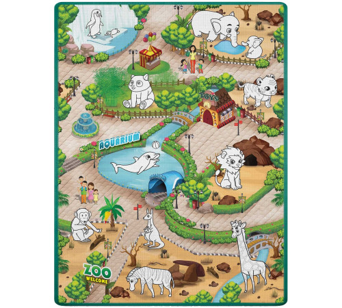 Килимок для розфарбовування 120 x 90 x 0,3 см Ricokids