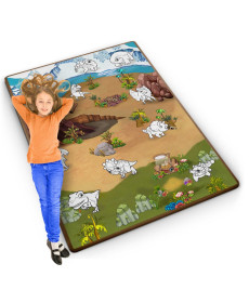 Килимок для розфарбовування 120 x 90 x 0,3 см Ricokids