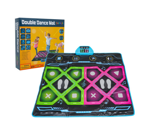 Килимок танцювальний подвійний SunLin SLW9947