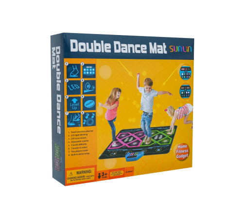 Килимок танцювальний подвійний SunLin SLW9947