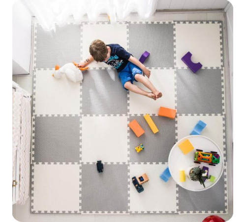Дитячий килимок-пазл Ricokids 60 x 60 см 9 шт Дитячий килимок-пазл Ricokids 60 x 60 см 9 шт