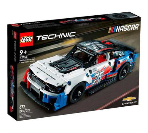 Конструктор LEGO Techniс Nascar Next Gen Chevrolet Camaro ZL1 672 ел. (42153)