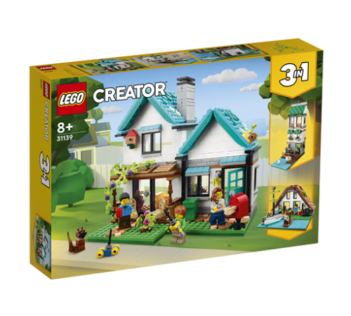 Конструктор LEGO Creator Затишний будинок 808 ел. (31139) Конструктор LEGO Creator Затишний будинок 808 ел. (31139)