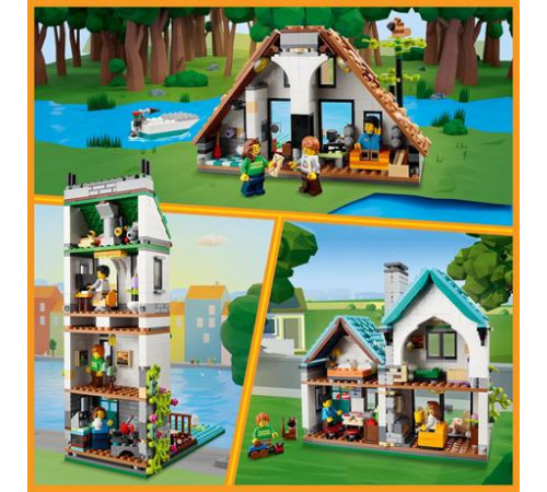 Конструктор LEGO Creator Затишний будинок 808 ел. (31139) Конструктор LEGO Creator Затишний будинок 808 ел. (31139)