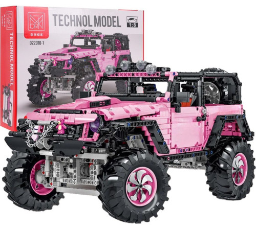 Дитячий конструктор Pink Off-Road Car 2471 ел.