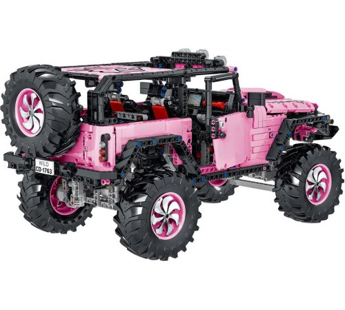 Дитячий конструктор Pink Off-Road Car 2471 ел.