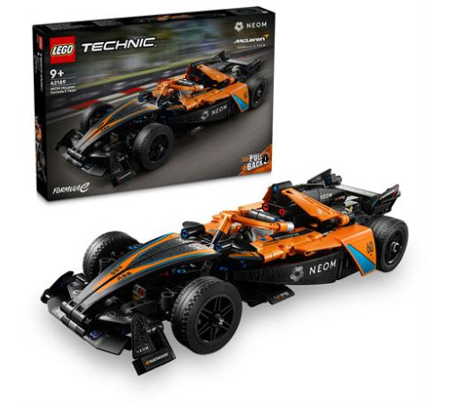 Конструктор LEGO Автомобіль для перегонів NEOM McLaren Formula E 452 ел. (42169)