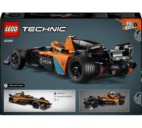 Конструктор LEGO Автомобіль для перегонів NEOM McLaren Formula E 452 ел. (42169)