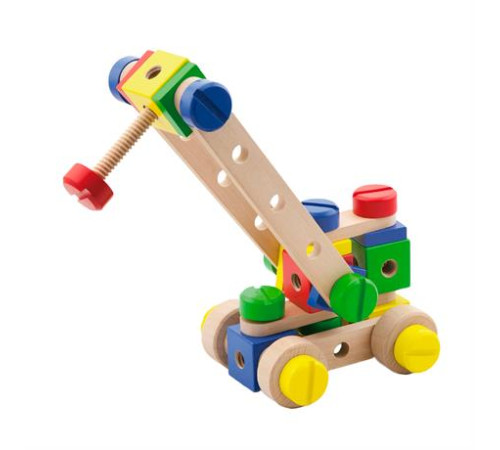 Дерев'яний конструктор Viga Toys 53 ел. (50490) Дерев'яний конструктор Viga Toys 53 ел. (50490)