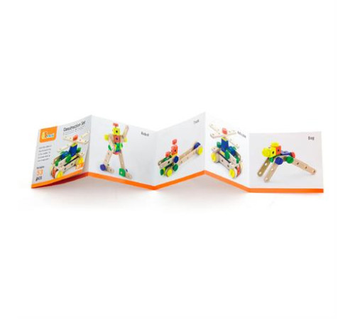 Дерев'яний конструктор Viga Toys 53 ел. (50490) Дерев'яний конструктор Viga Toys 53 ел. (50490)