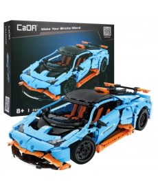 Машинка Speed ​​​​Cowboy racer для дітей 8+ Технічні блоки CaDA 1120 ел. 