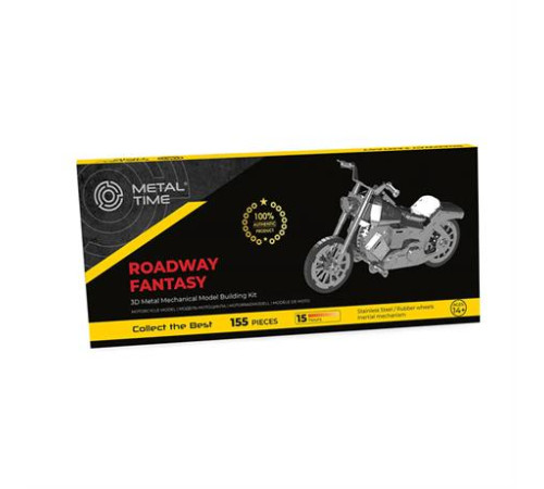 Колекційна модель-конструктор Metal Time Harley Davidson Roadway Fantasy Мотоцикл механічний (MT012) Колекційна модель-конструктор Metal Time Harley Davidson Roadway Fantasy Мотоцикл механічний (MT012)