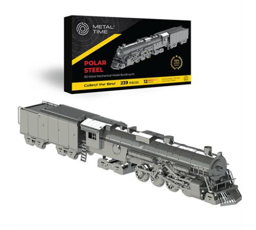 Колекційна модель-конструктор Metal Time Polar Steel Полярний експрес механічний (MT052ST) Колекційна модель-конструктор Metal Time Polar Steel Полярний експрес механічний (MT052ST)