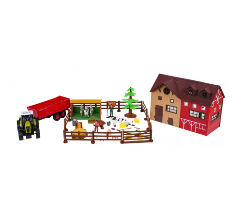 Дитячий набір Ramiz 550-1K Ферма з трактором 101 ел,+ аксесуари