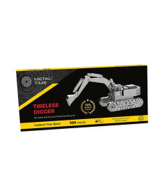 Колекційна модель-конструктор Metal Time Tireless Digger Екскаватор механічний (MT043)