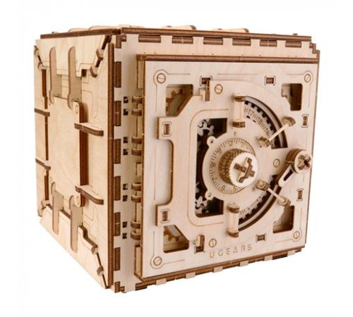 Дерев'яний механічний 3D конструктор Ugears Сейф (70011) Дерев'яний механічний 3D конструктор Ugears Сейф (70011)