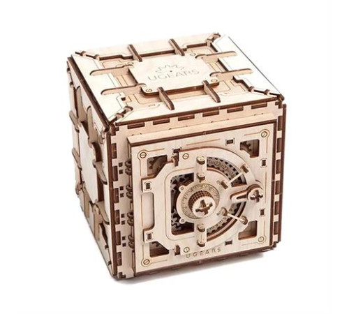Дерев'яний механічний 3D конструктор Ugears Сейф (70011) Дерев'яний механічний 3D конструктор Ugears Сейф (70011)