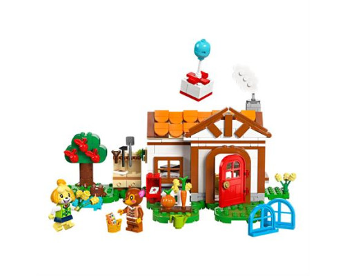 Конструктор LEGO Animal Crossing Візит у гості до Isabelle 389 ел. (77049)