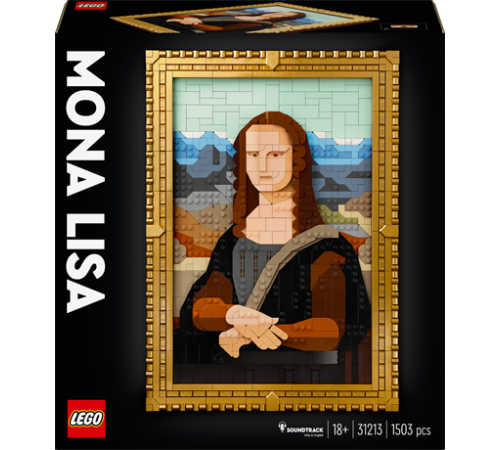 Конструктор LEGO Art Мона Ліза 1503 ел. (31213) Конструктор LEGO Art Мона Ліза 1503 ел. (31213)
