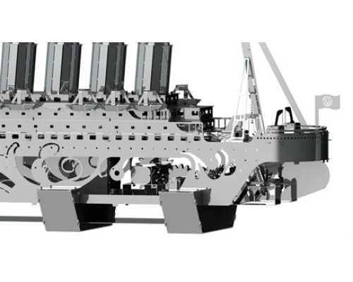 Колекційна модель-конструктор Metal Time Lost at Sea Корабель Титанік (MT044)