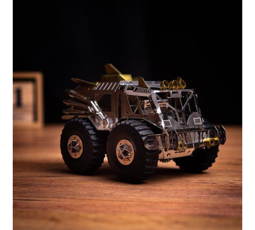 Колекційна модель-конструктор Metal Time Trophy Hunter Всюдихід Шерп механічний двоколірний (MT056) Колекційна модель-конструктор Metal Time Trophy Hunter Всюдихід Шерп механічний двоколірний (MT056)