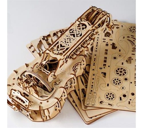 Дерев'яний механічний 3D конструктор Ugears Харді-Гарді (70030) Дерев'яний механічний 3D конструктор Ugears Харді-Гарді (70030)