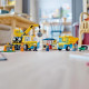 Конструктор LEGO City Construction Будівельні вантажівки та кулястий таран 235 ел. (60391)