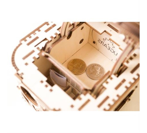 Дерев'яний механічний 3D конструктор Ugears Скринька з секретом (70031) Дерев'яний механічний 3D конструктор Ugears Скринька з секретом (70031)