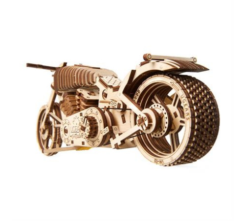 Дерев'яний механічний 3D конструктор Ugears Байк (70051) Дерев'яний механічний 3D конструктор Ugears Байк (70051)