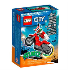 Конструктор LEGO City Stuntz Каскадерський мотоцикл Авантюрного скорпіона​ 15 ел. (60332)