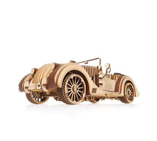 Дерев'яний механічний 3D конструктор Ugears Родстер VM-01 (70052) Дерев'яний механічний 3D конструктор Ugears Родстер VM-01 (70052)