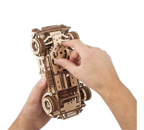 Дерев'яний механічний 3D конструктор Ugears Гоночний автомобіль ДріфтКобра (70161) Дерев'яний механічний 3D конструктор Ugears Гоночний автомобіль ДріфтКобра (70161)