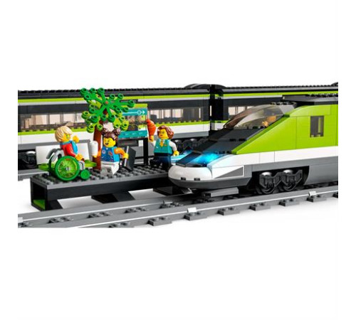 Конструктор LEGO City Trains Пасажирський поїзд-експрес 764 ел. (60337)