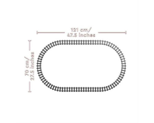 Конструктор LEGO City Trains Пасажирський поїзд-експрес 764 ел. (60337)