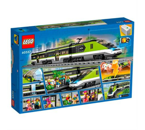 Конструктор LEGO City Trains Пасажирський поїзд-експрес 764 ел. (60337)