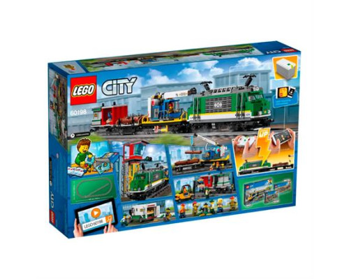 Конструктор LEGO City Вантажний поїзд 1226 ел. (60198)