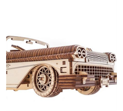 Дерев'яний механічний 3D конструктор Ugears Кабріолет мрії VM - 05 (70073) Дерев'яний механічний 3D конструктор Ugears Кабріолет мрії VM - 05 (70073)