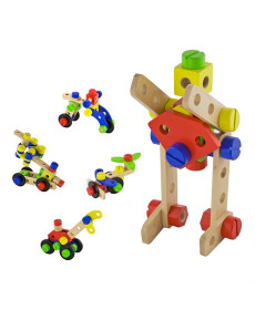 Дерев'яний конструктор Viga Toys 48 ел. (50383)