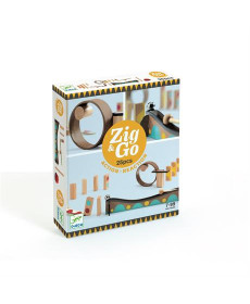 Дерев'яний конструктор DJECO Zig & Go 25 деталей (DJ05642)