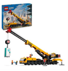 Конструктор LEGO City Жовтий пересувний будівельний кран 1116 ел. (60409)