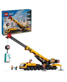 Конструктор LEGO City Жовтий пересувний будівельний кран 1116 ел. (60409)